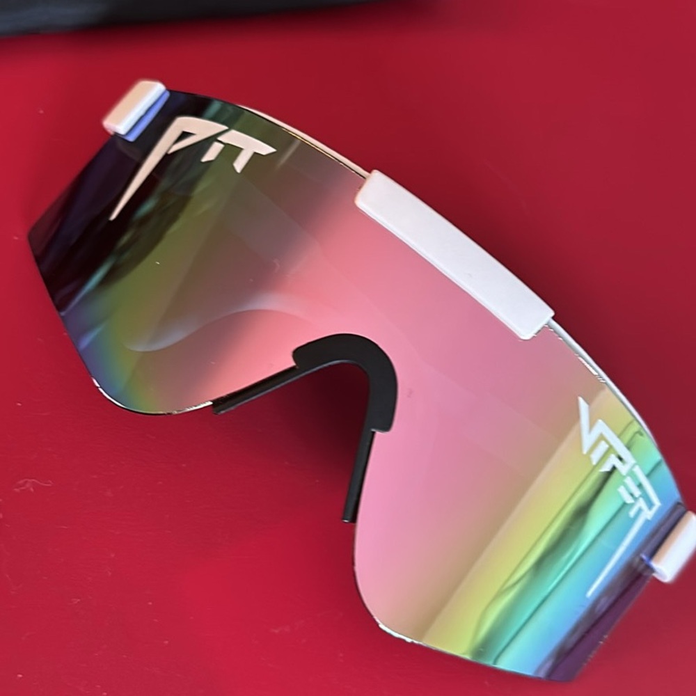 New white, yellow, or green Rainbow Lens Sunglasses like the Minecraft movie